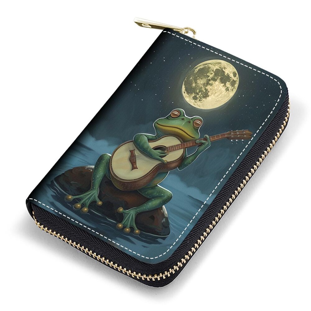 3070 Credit Card Holder, RFID Blocking Small Leather Card Wallet , Credit